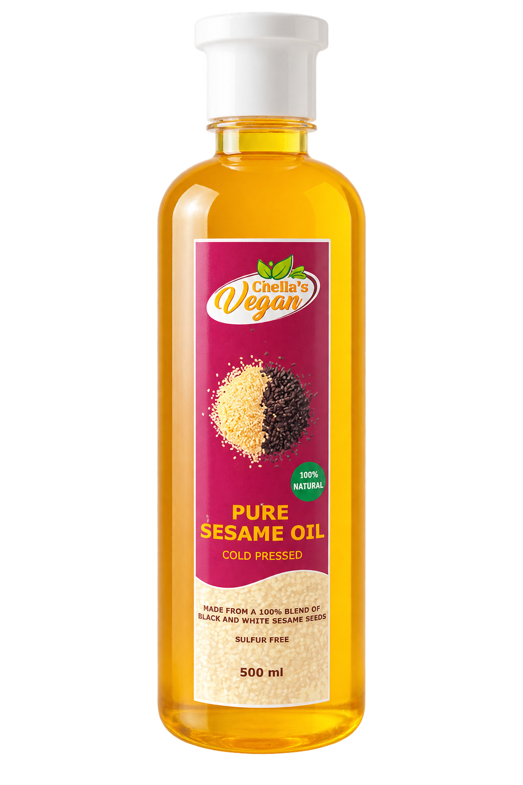Chella's Vegan Pure Sesame Oil